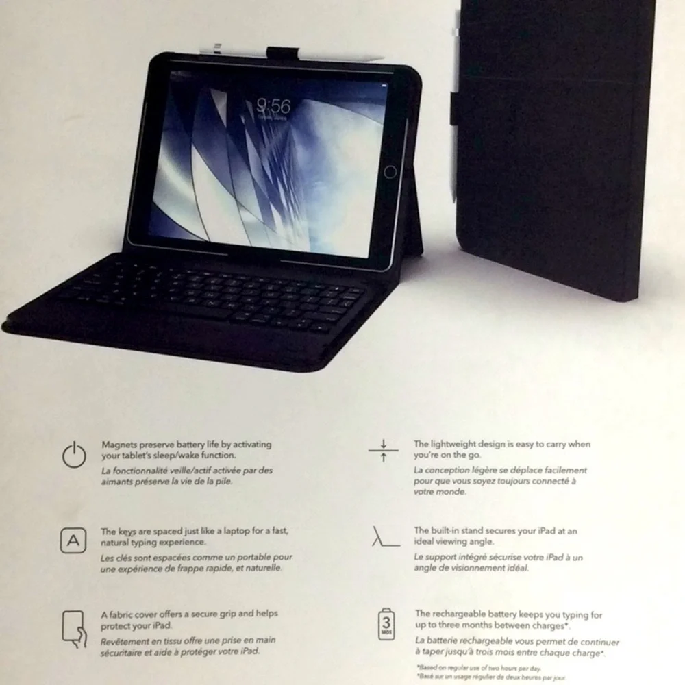 iPad Tablet Keyboard and Case
